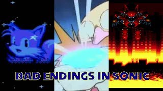 6 bad endings in Sonic the Hedgehog Games