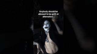 THIS is gonna make a lot of goth/alt people mad but…🫢🤫 #emo #goth #metal #alternative #punk #rock
