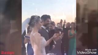 Burak Özçivit ve Fahriye evcen زواج بوراك وفهرية 🌷🌷