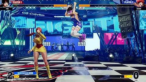 King of Fighters XV Yuri vs Shermie PC Mod
