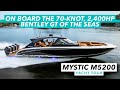 On board the 70-knot, 2,400hp Bentley GT of the seas | Mystic M5200 yacht tour | MBY