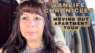 Vanlife Transition | Ep. 2 | Apartment Tour | Moving Into A Van | 50 + Solo Female Vanlife
