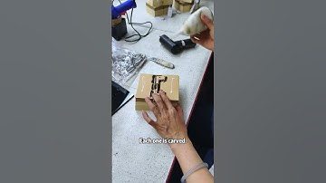 How does These 3D Memo Pad Come to Life？Paper Laser cut by machine，them assemble them in order