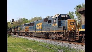 CSX M216 with an INSANE lashup | Hyndman, PA