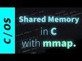 Simple shared memory in c mmap