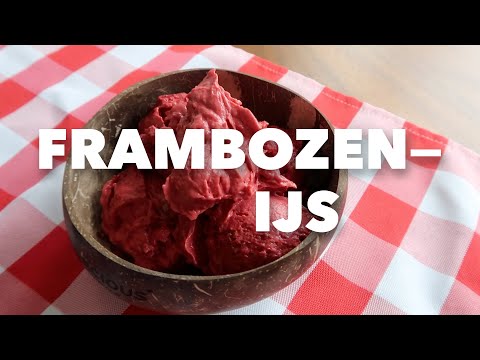 Video: Bosbessen-frambozenroomijs