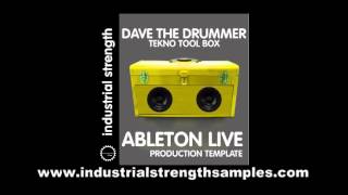 D.A.V.E. the Drummer - Tekno Tool Box - Ableton Live Template OUT NOW!