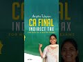 CA Final IDT Fast Track English