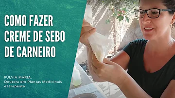 Para que serve pomada com sebo de carneiro?