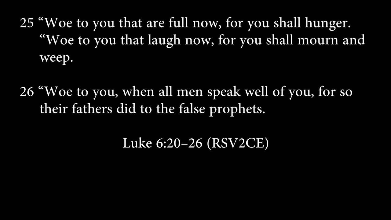 luke 6:20-26 - YouTube