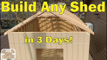 99 - DIY Shed - Complete Instructions - Best Tutorial There Is!