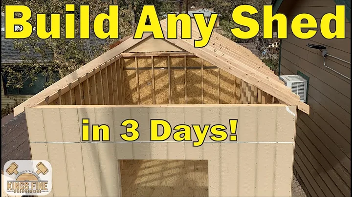 99 - DIY Shed - Complete Instructions - Best Tutorial There Is!