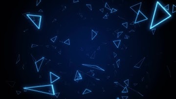VJ Triangles Background Motion Graphics