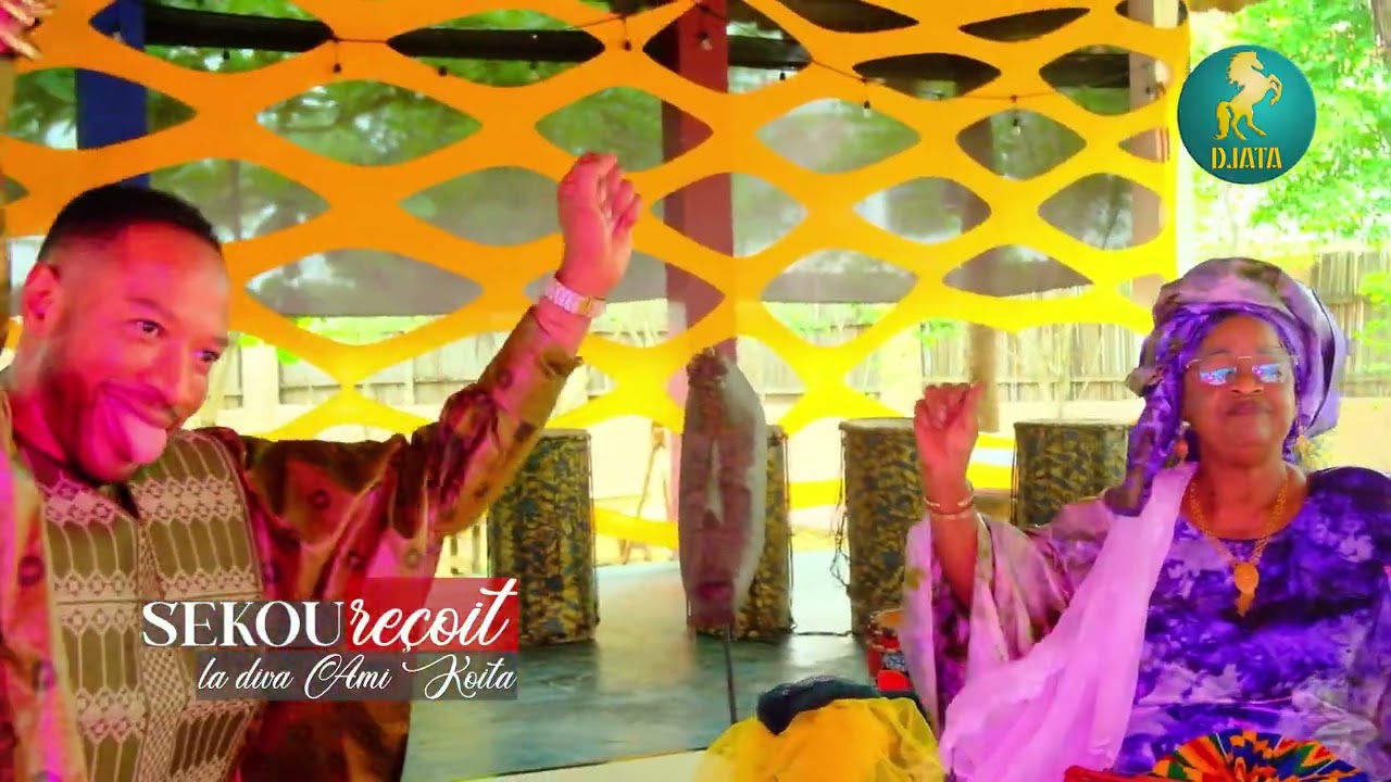 SEKOU KEITA REÇOIS LA DIVA AMY KOITA A LA RÉSIDENCE DE DANSE