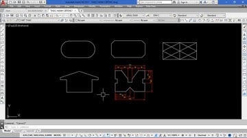 Thực hành vẽ AutoCAD 2D từ cơ bản đến nâng cao | Bài tập 2