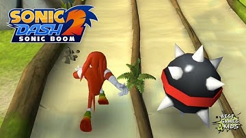 Sonic Dash 2: Sonic Boom | EGGMAN SCRAMBLE Challenge w/ Sonic the Hedgehog & Knuckles By SEGA