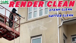 Soft Washing Render | Steam Cleaning Stone | Gutter Clearance