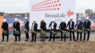 Spatenstich der Swiss Life Arena