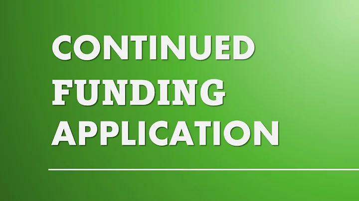 Continued Funding Application, FY 2022-23