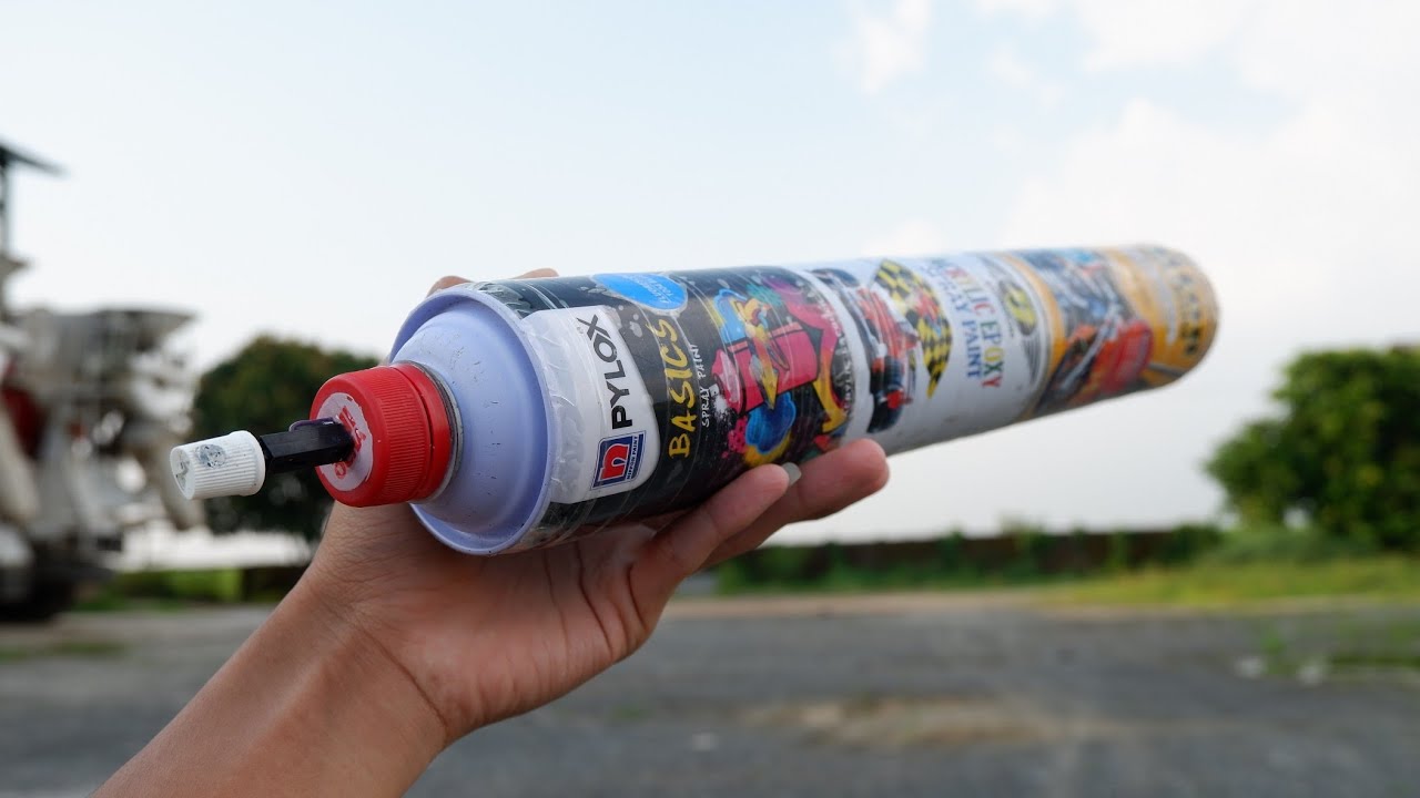 Cara Membuat Petasan Spirtus dari Kaleng Pilox