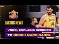 Frank Vogel Explains Decision To Bench Marc Gasol, Changes Coming For Game 2?