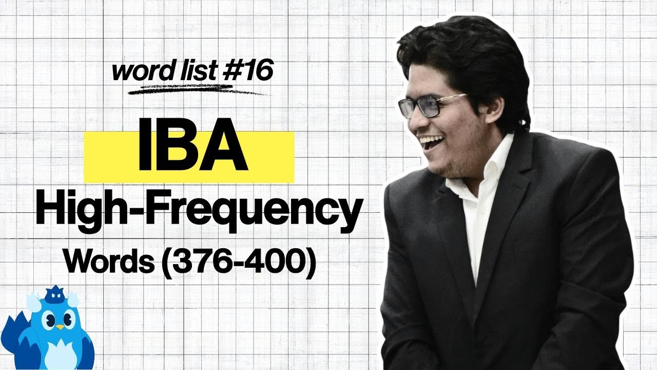 IBA High-Frequency Word List 16 (Words 376-400) | Bangla | Vocabulary Prep for IBA & BUP Admission