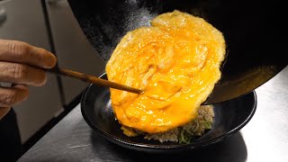 awesome cooking skill! japanese egg fried rice master 일본 계란 볶음밥 달인