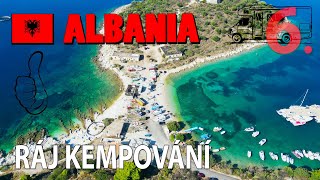 #6 ALBANIA camping paradise 🏖 Porto Palermo bay, restricted area