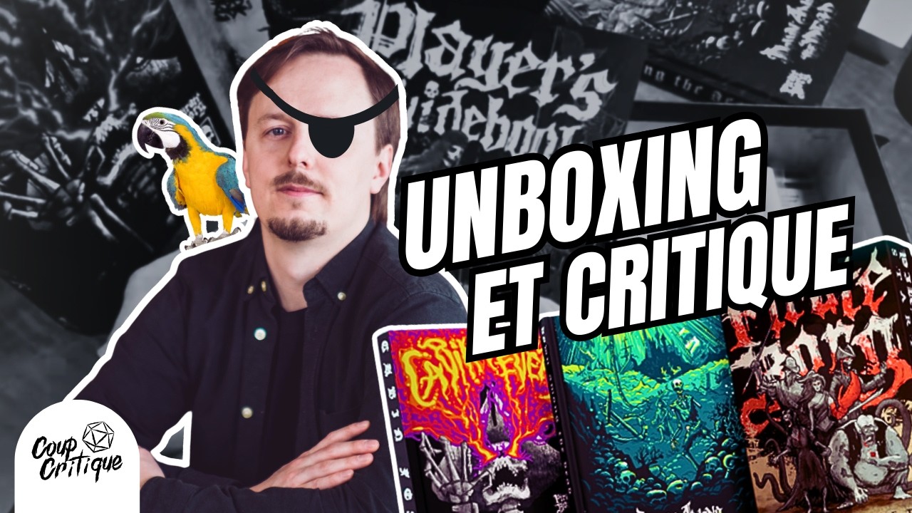 CRITIQUE JDR | Pirate Borg - Kit de démarrage et nouveaux suppléments 🦜🎲🏴‍☠️