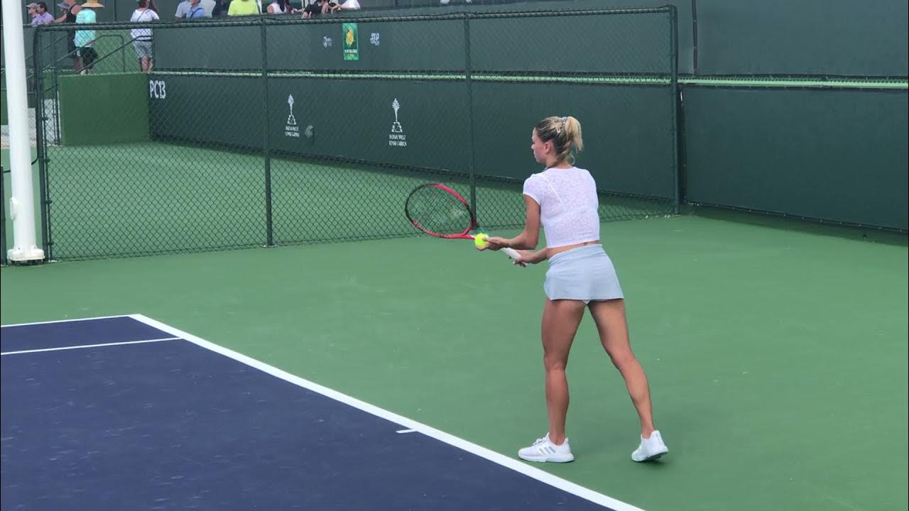 Camila II, Indian Wells WTA Tennis YouTube