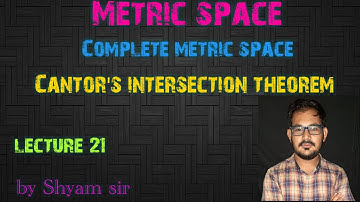 Metric space / Cantor