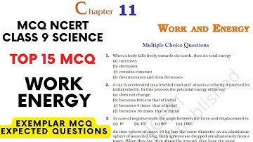 Best Mcq Class 9 Work Power and Energy | NCERT Class 9 MCQs #class9mcq #work_power_energy #mcqncert