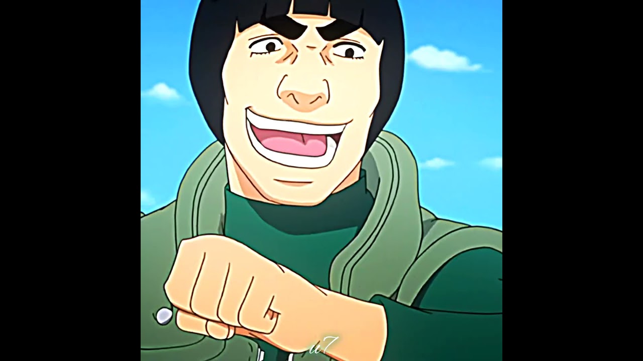 MIGHT GUY AND NARUTO FUNNY MOMENT 😂