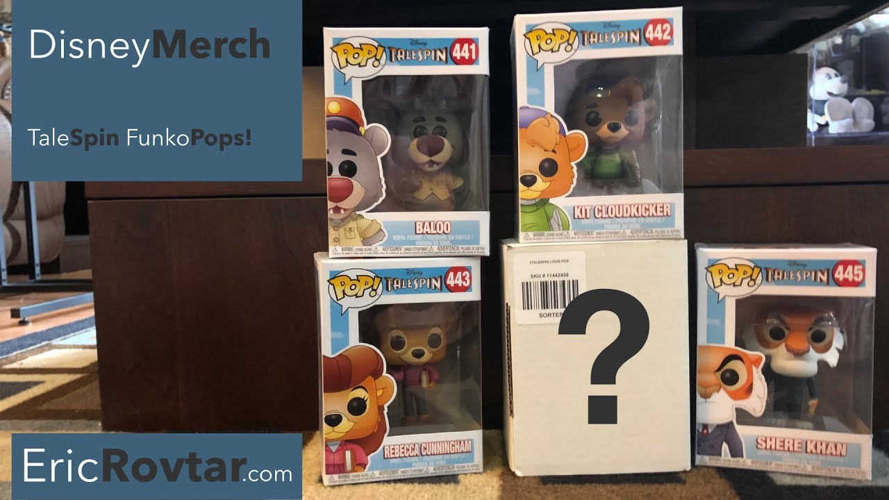 Unboxing: Funko TaleSpin Pops! - Disney Merch - EricRovtar.com - YouTube