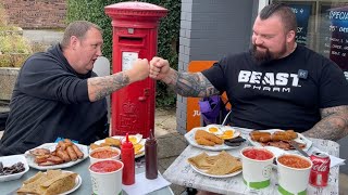 Going for a MEGA Breakfast with EDDIE HALL