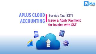 Service Tax - Issue & Apply Payment for Invoice with SST