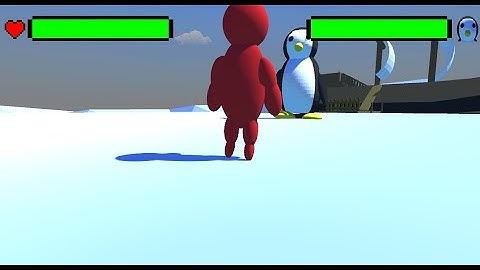 Penguin Boss Fight in Unity