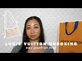 Louis vuitton unboxing  easy pouch on strap