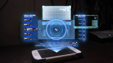 Adobe After Effects Hologram effect