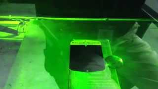 Engraving With a Class 4 Fiber Optic Laser