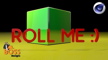 How to animate a rolling cube in l Cinema 4D