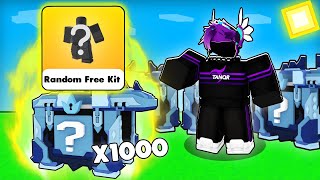 I Opened 1000 DIAMOND LUCKY CRATES.. (Roblox Bedwars)