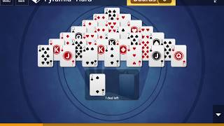 Microsoft Solitaire Collection: Pyramid - Hard - June 17, 2016