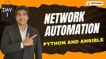 Network Automation with Python and Ansible Live Training at PM Networking