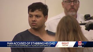 Man sent for evaluation after alleged knife attack on father