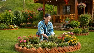The female veteran built and renovated her home on a plot of land worth $400.