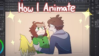 Dont flirt with Wyatt | OC Animation // How I Animate
