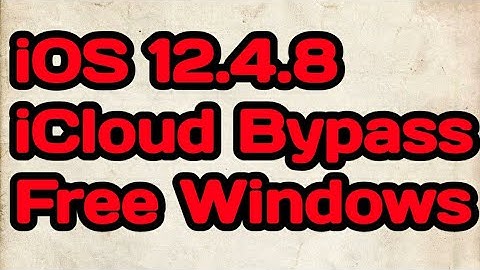 iOS 12.4.8 icloud bypass Free iPhone 6 iOS 12.4.8 icloud bypass all iPhone iOS 12.4.8 Bypass Windows