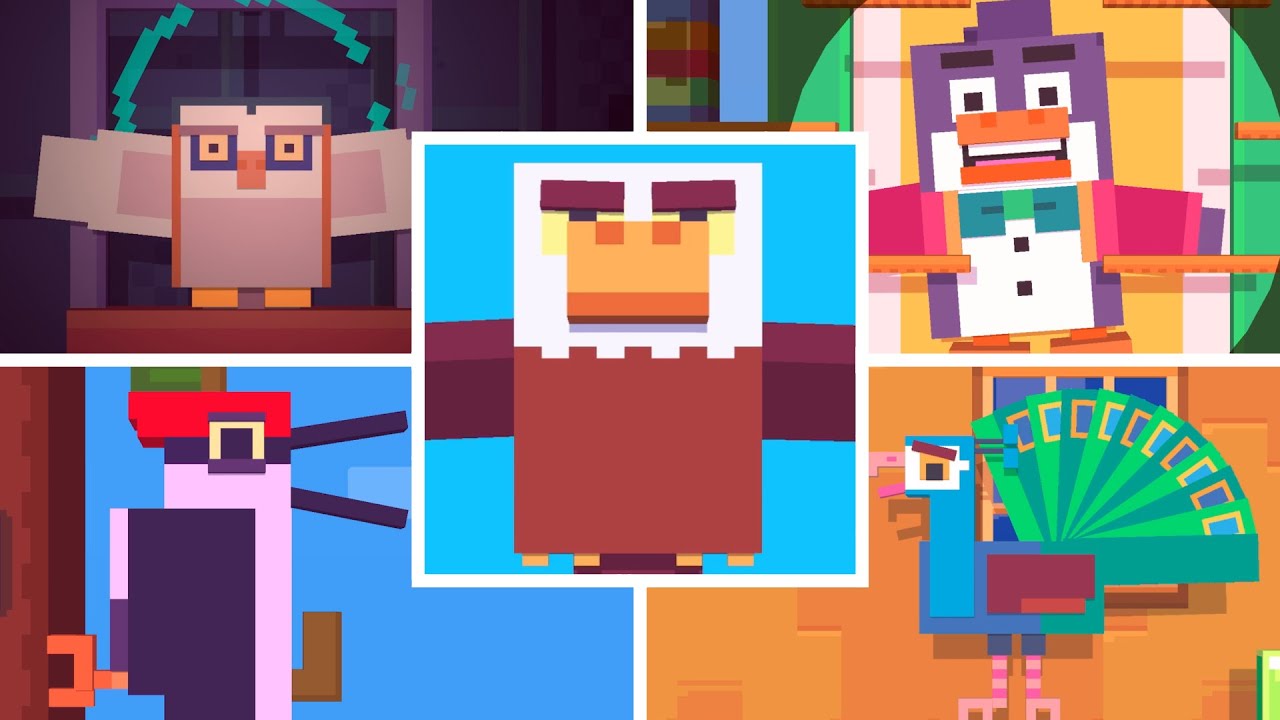 Crossy Road Castle - All Bosses