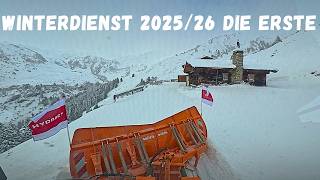 Winterdienst 202526 Die Ersteschneeräumung In Den Tiroler Alpen